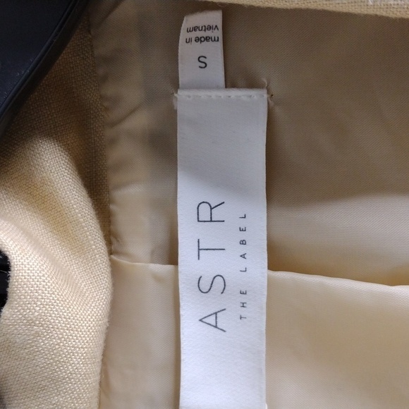 A s t r the label tan double breasted dress - Picture 5 of 6